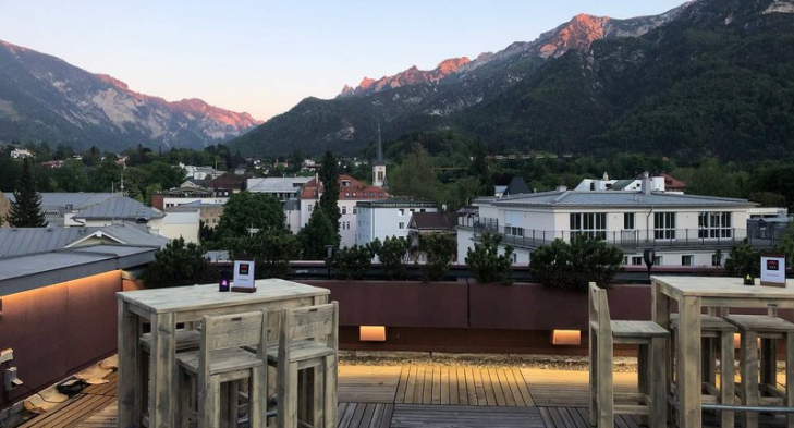 Schneeberg Family Resort and Spa Dachterrasse